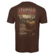 Leupold Magazine Short Sleeve Shirt Brown Heather S