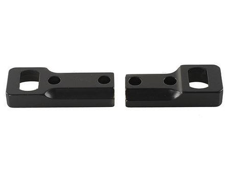 Leupold Matte Black 2-Piece Dual Dovetail Mount Base - Remington 700 Reversible Front