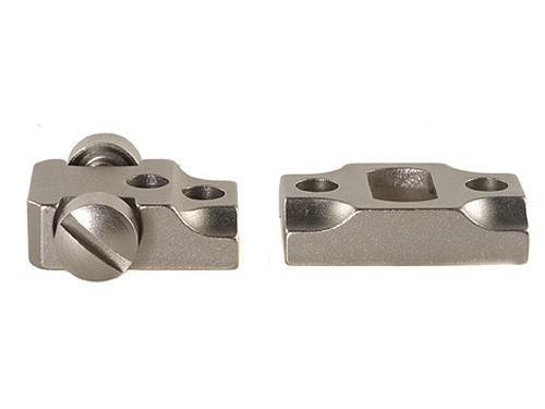 Leupold Standard 2-Piece Steel Base for Remington Model 7 Silver