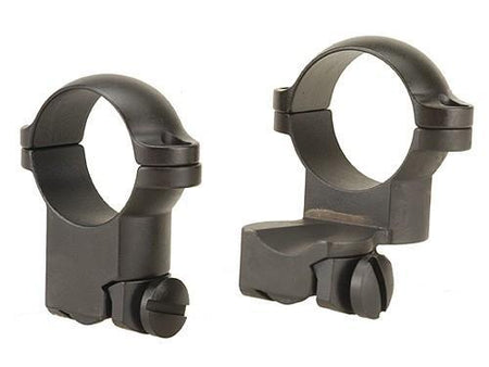 Leupold 2-Piece Matte Black Extension Ringmounts - Ruger No. 1 / 77/22 1" High