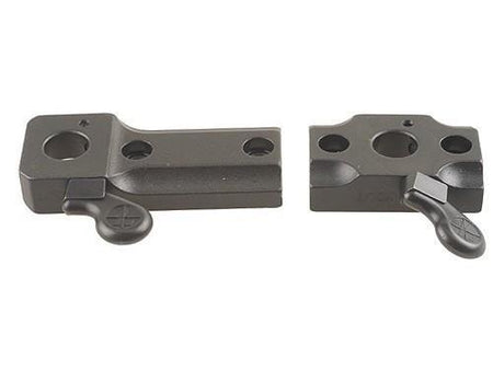 Leupold 2-Piece QR Mounting Base - Savage 10/110 Round Rear Receiver Matte Black Finish