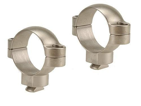 Leupold 2-Piece 30mm High Silver Dual Dovetail Scope Rings