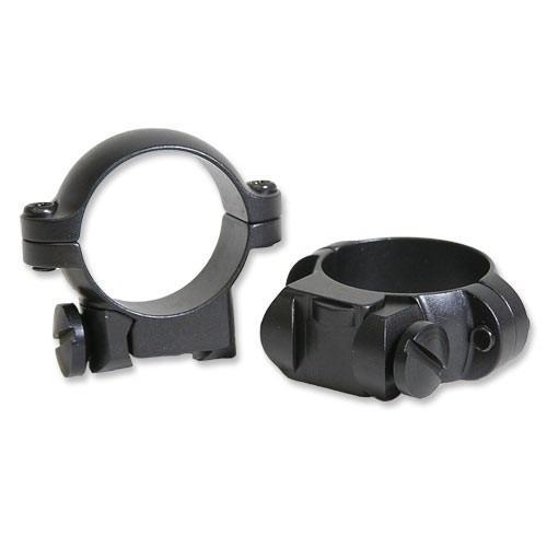 Leupold 2-Piece Ruger No. 1 & 77/22 Scope Rings 1 Inch Low Matte Black Steel