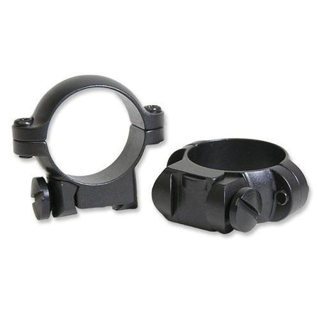 Leupold 2-Piece Ruger No. 1 & 77/22 Scope Rings 1 Inch Low Matte Black Steel