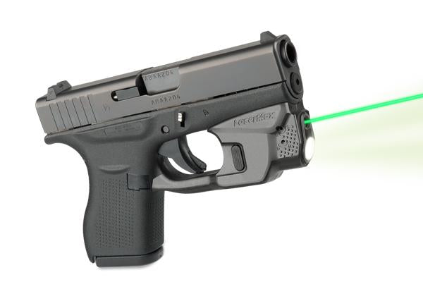 LaserMax GripSense CenterFire Green Laser & Light for Glock 42 and 43
