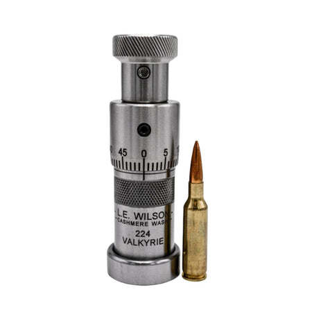 L.E. Wilson 33 XC Micrometer Bullet Seater Die Stainless Steel
