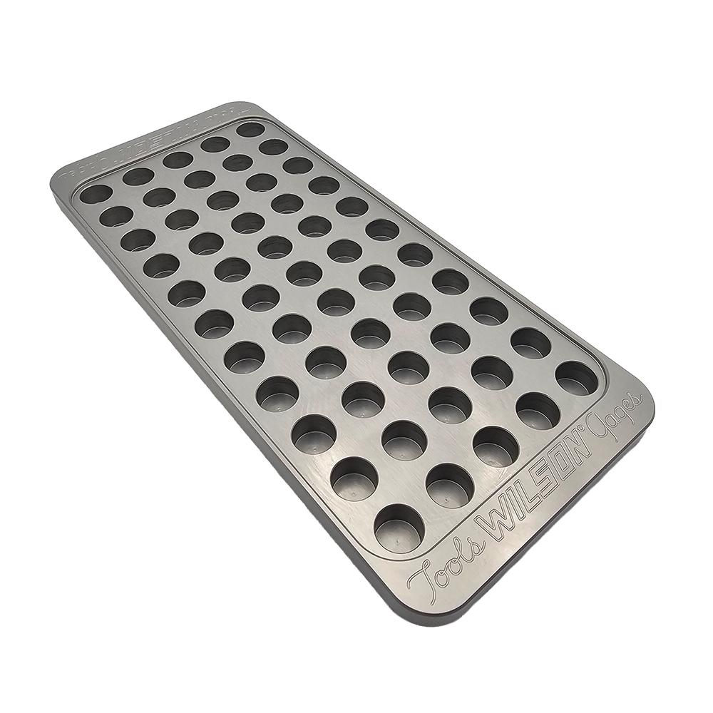 L.E. Wilson .378" 55-Hole Billet Aluminum Reloading Tray
