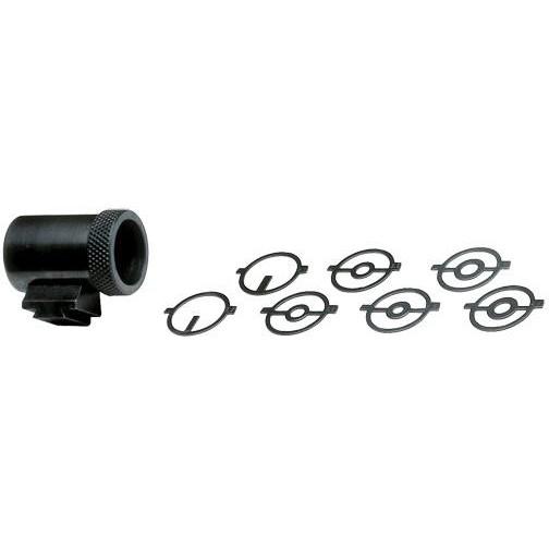 Lyman 20 MJT Globe Front Sight One-Piece Steel 3/8" Barrel Dovetail Mount 7/8" Diameter