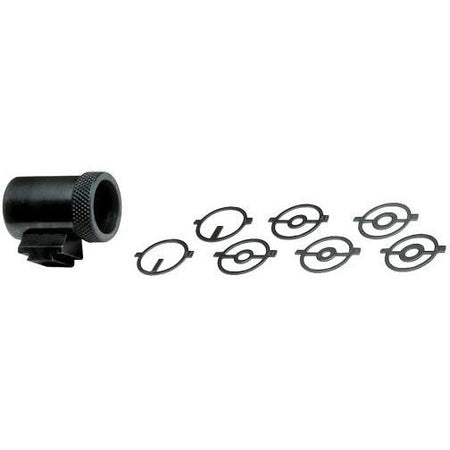 Lyman 20 MJT Globe Front Sight One-Piece Steel 3/8" Barrel Dovetail Mount 7/8" Diameter