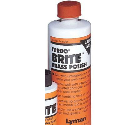 Lyman Turbo Brite Brass Tumbling Polish 16 oz