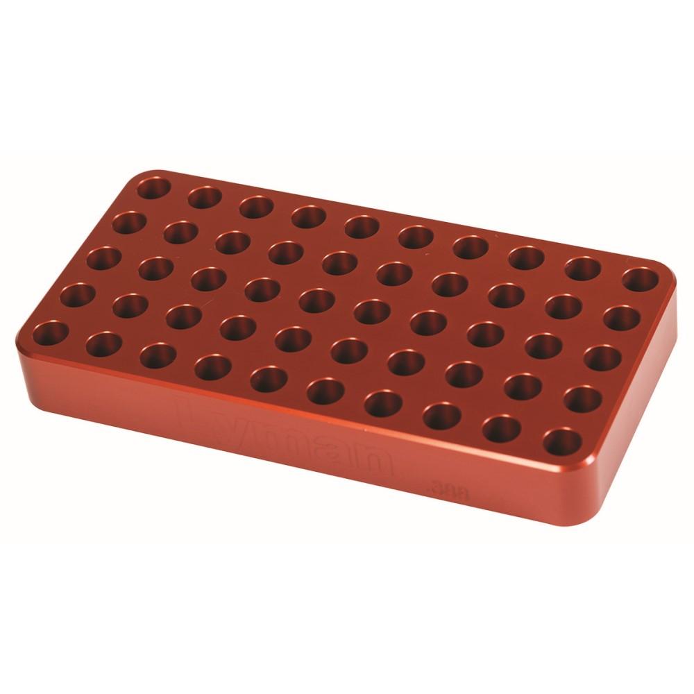 Lyman CNC Anodized Aluminum Loading Block .388 Hole Small Rifle