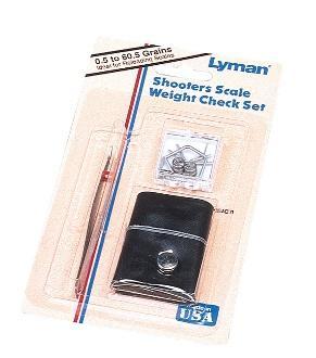 Lyman 8-Piece Check Weight Set for Powder Scale Accuracy