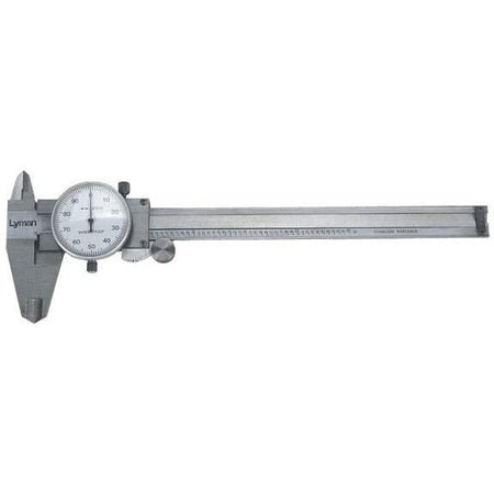 Lyman Stainless Steel 6" Dial Caliper with Storage Case