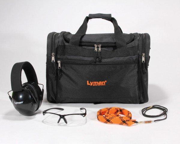 Lyman Range Kit Pistol Starter Set with QwikDraw Cleaner .380 9mm .38 .357