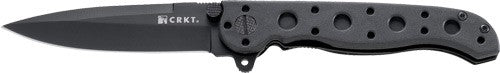 CRKT M16-01KZ 3 Inch Black Spear Point Fine Edge Folder