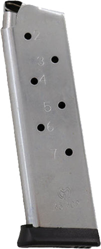 Metalform 1911 Govt .45 ACP 7 Round Stainless Steel Removable Base Magazine