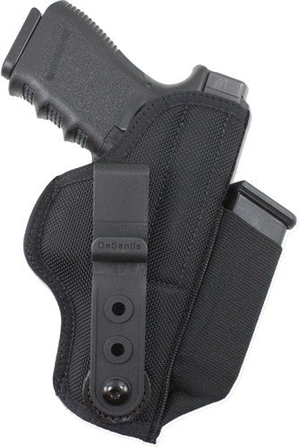 DeSantis Tuck-This II IWB Black Nylon Holster Ambidextrous S&W B-Guard .380