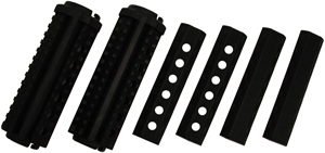 MFT Polymer 4-Side Picatinny Handguard 6" AR15/M16 Black
