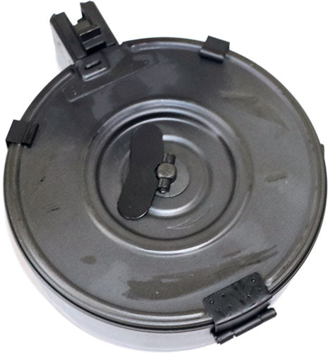 Iver Johnson AK-47 75 Round Black Metal Magazine