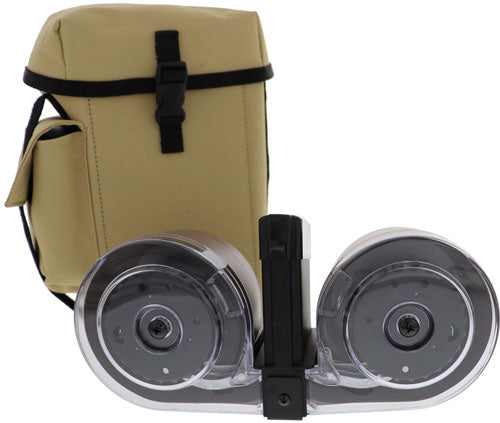 Iver Johnson AR-15 .223/5.56 100 Round Drum Magazine Black Tan