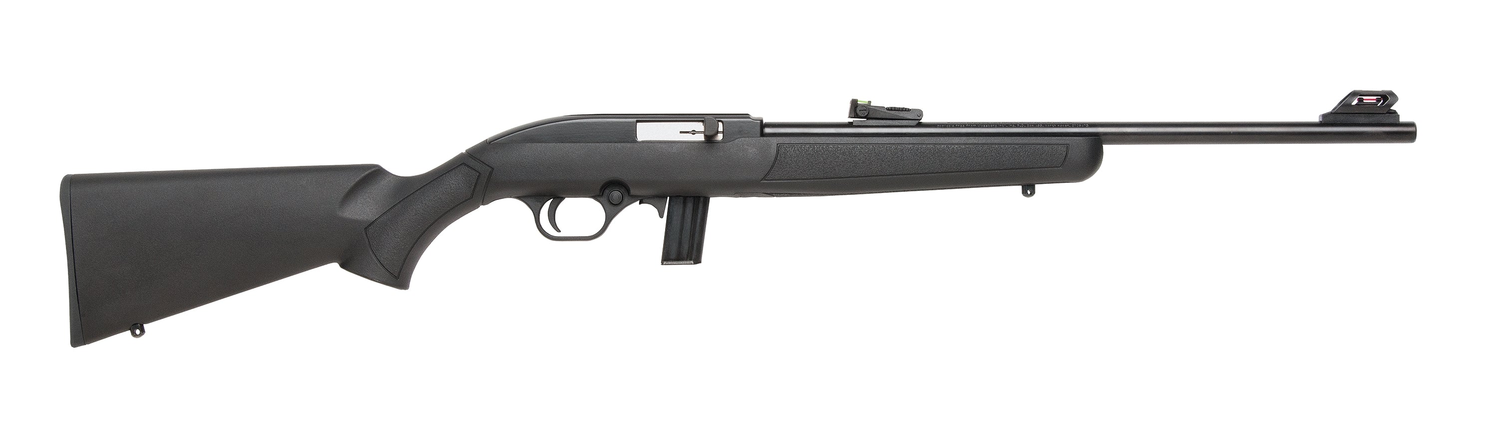 Mossberg 37071 702 Plinkster Bantam Youth 22 LR 10+1 18" Blued Steel Barrel, Blued 3/8" Dovetail Receiver, Black Fixed Synthetic Stock, Right Hand