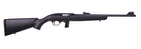Mossberg 37072 702 Plinkster Full Size 22 LR 10+1 18" Blued Steel Barrel, Blued 3/8" Dovetail Receiver, Black Fixed Synthetic Stock, Right Hand