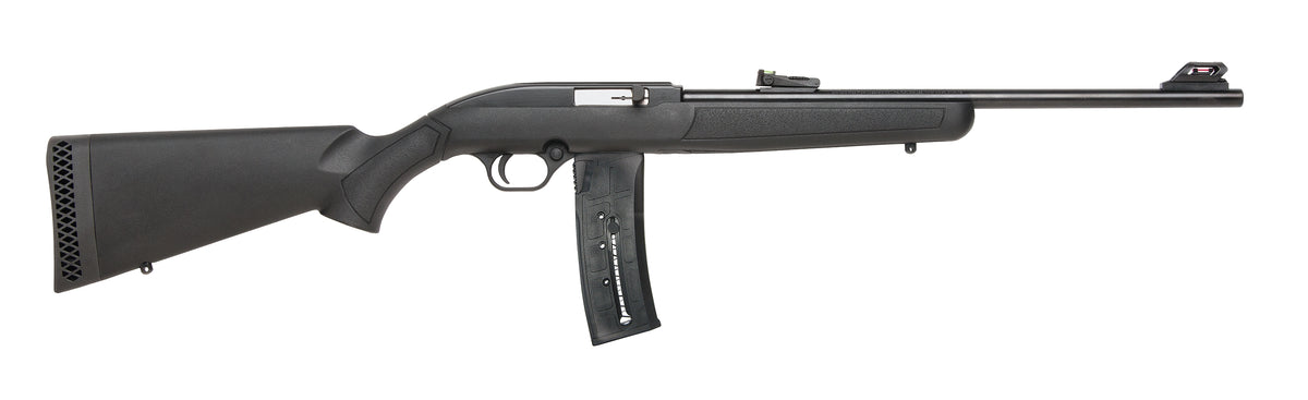 702 SEMI 22LR BL/SYN 25+1 18"# BLUE/SYNTHETIC
