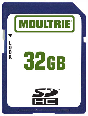 Moultrie 32GB SD Card Write-Protect Switch SDHC Compatible
