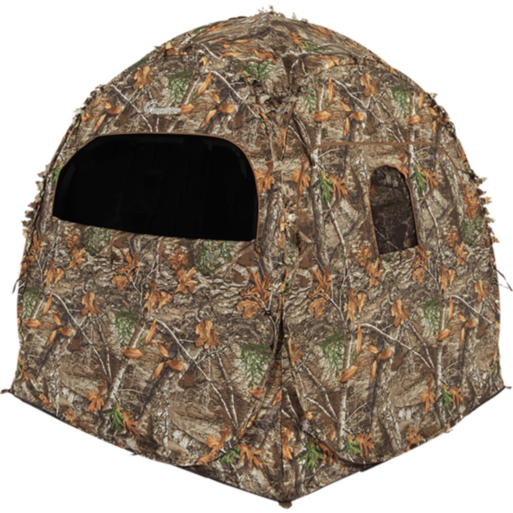 Ameristep Doghouse Fire Retardant 2-Hunter Ground Blind Mossy Oak Break-Up Country