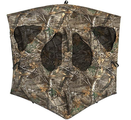 Ameristep Silent Brickhouse 3-Hunter Ground Blind Mossy Oak Break-Up Country