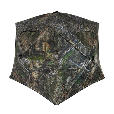 Ameristep Brickhouse Wide Bottom FR Ground Blind in Mossy Oak Country DNA XL