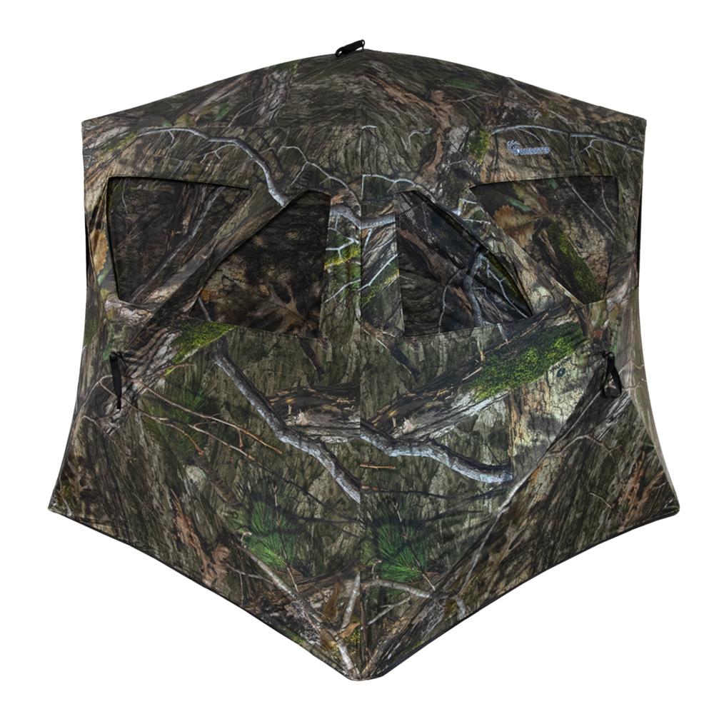 Ameristep Care Taker Extreme Ground Hunting Blind Wide Bottom Mossy Oak DNA