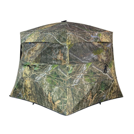 Ameristep Banshee XL Wide-Bottom FR Ground Blind in Mossy Oak Country DNA XL