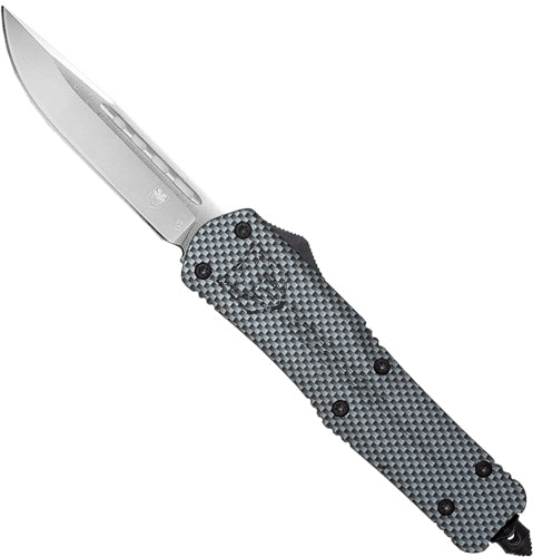 CobRaTec Medium FS3 Dual Action OTF Carbon Fiber 3" Drop Point Knife