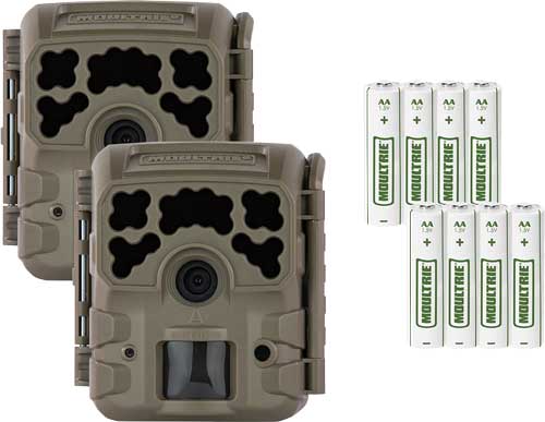 Moultrie Micro 32i No Glow 32MP Trail Cam 2/Pack Combo