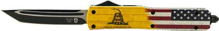 Templar Slim OTF Knife 3.1" Tanto Don't Tread on Me Edition