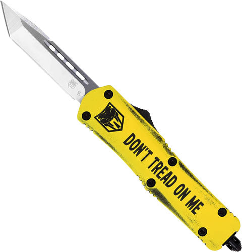 CobRaTec Medium FS3 Dual Action OTF Don't Tread on Me 3" Tanto Knife