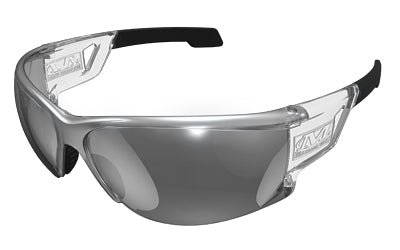 Mechanix Wear Type-N Black Frame Safety Glasses with Silver Lens VNS-11AD-PU