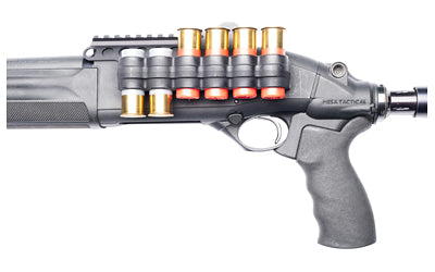 Mesa Tactical SureShell 6-Round Side Saddle and 3 1/4" Rail, Beretta 1301 12 Gauge, Matte Black 94320