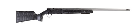 Christensen Arms 8010201600 Mesa Long Range 300 PRC 3+1 26" Threaded Barrel, Tungsten Gray Cerakote, Black with Gray Webbing Stock