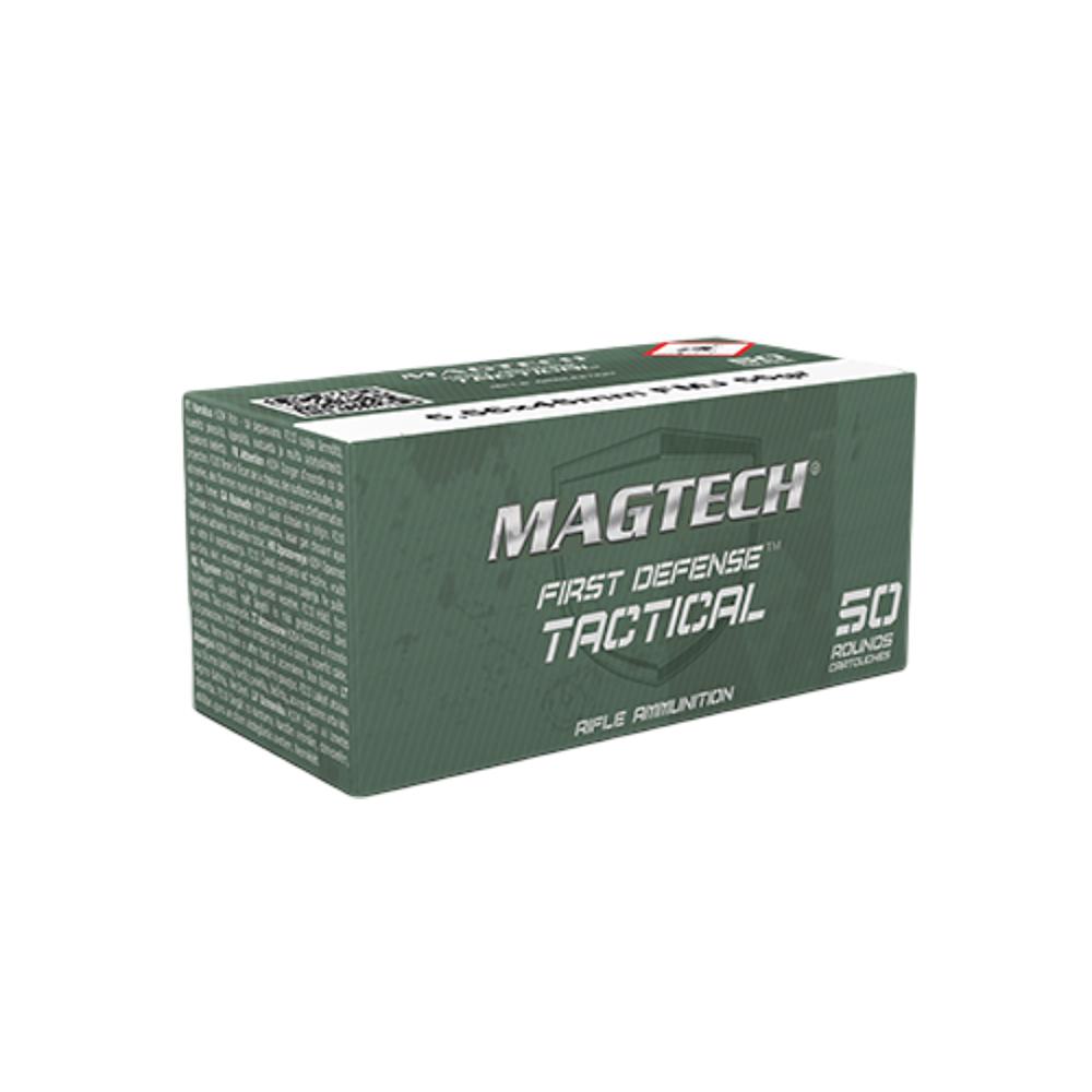 Magtech 5.56x45mm NATO First Defense Tactical/Training 55 grain Full Metal Jacket ammunition