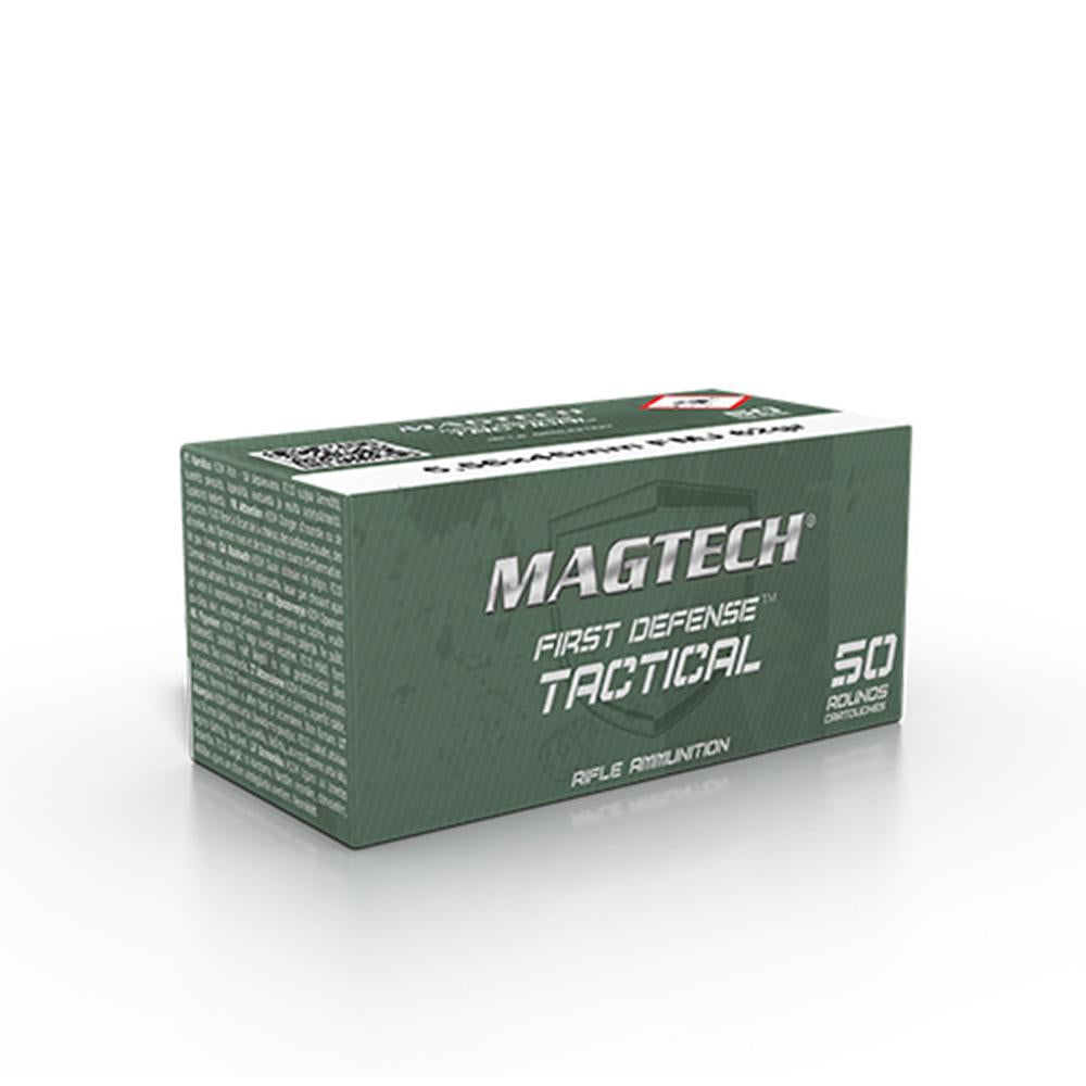 Magtech 5.56x45mm NATO  62 grain Full Metal Jacket ammunition