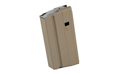 ASC AR Rifle 6.8 SPC 15-Round FDE Mag with Chrome Silicon Spring