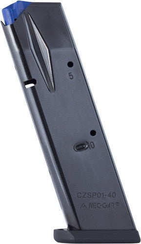 Mec-Gar CZ 75B 40 S&W 10 Round Limited Capacity Blued Magazine