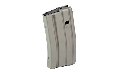 DURAMAG Speed AR-15 Magazine, .223 Remington/5.56 NATO/300 AAC Blackout, 20 Rounds, Gray Aluminum Body