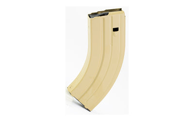 DURAMAG SS 7.62x39 28-Round Stainless Steel AR Platform Magazine, FDE, Everflex Spring
