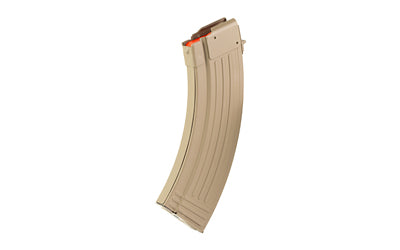 Global Ordnance 7.62x39mm 10-Round AK-47 Magazine with 30-Round Body, FDE