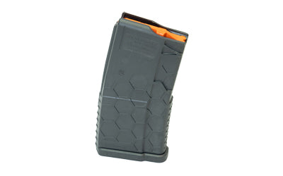 HEXMAG AR-15 Shorty 20-Round Magazine, 223 Remington/556 NATO, PolyHex2 Composite, Gray