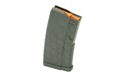 HEXMAG AR-15 Shorty 20-Round Magazine, 223 Remington/556 NATO, PolyHex2 Composite, OD Green