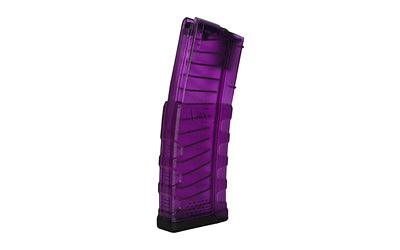 MFT EXD AR-15 Rifle Magazine, 223 Remington/556NATO, 30 Rounds, Clear Purple
